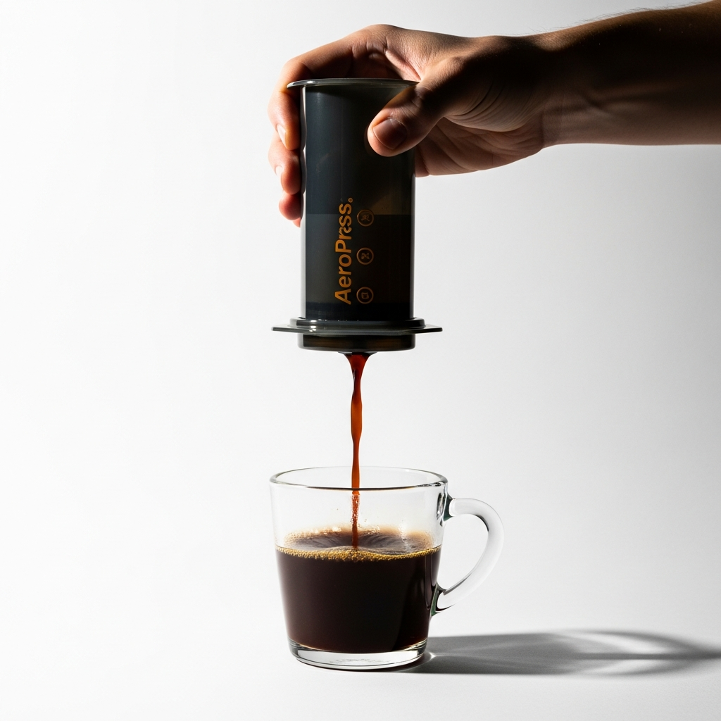 Aeropress příprava kávy