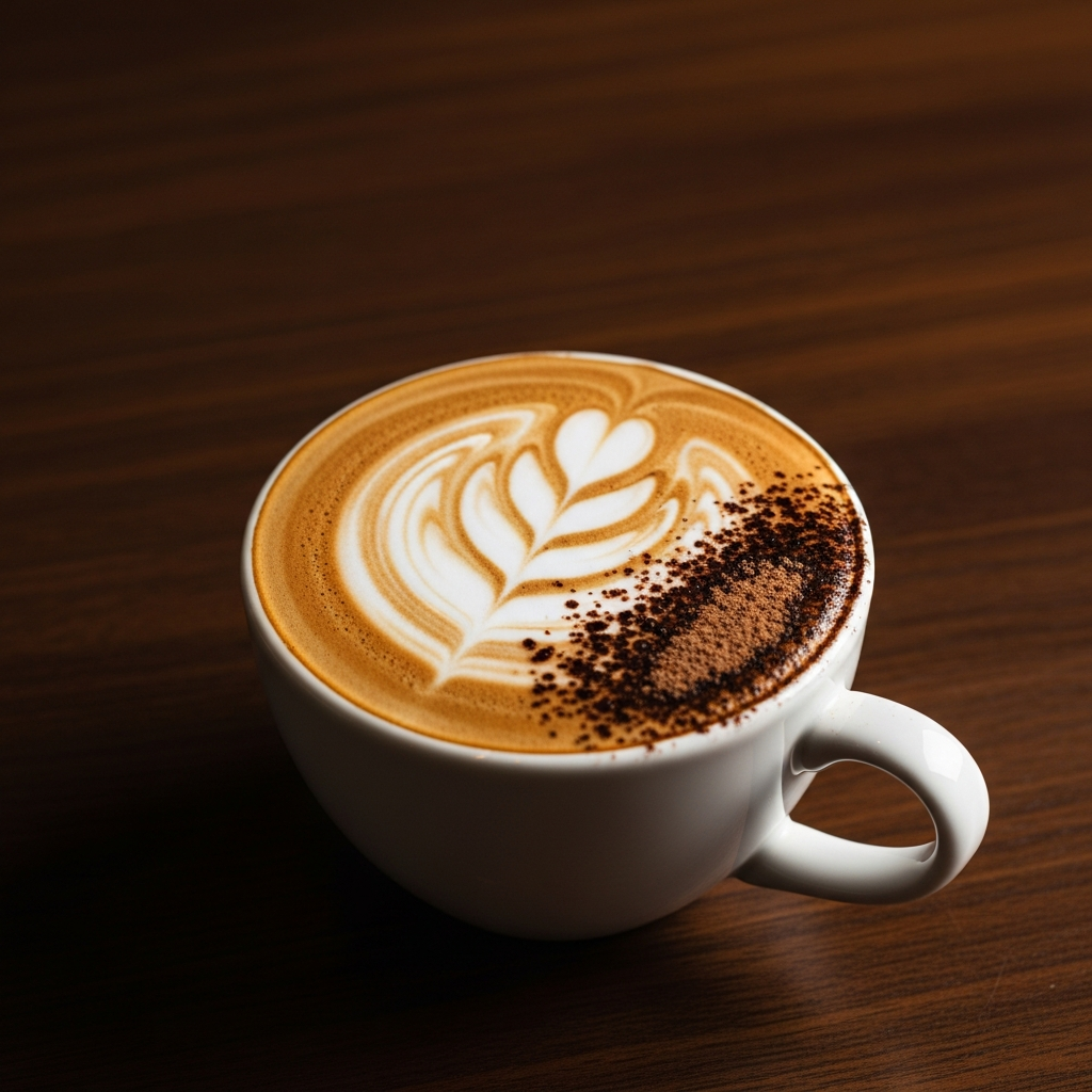 Cappuccino s hustou sametovou pěnou